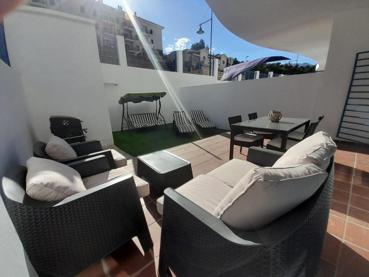 Apto. Gran Terraza Playa A 200Mts. Ideal Familias Benalmádena Eksteriør bilde